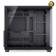 JONSBO TK-3 Black ATX Mid Tower Case, 0.7mm Steel — Curved 4mm Tempered Glass, Supports ITX/M-ATX/ATX, Dual 360mm Radiators, Up to 10x 120mm Fans, USB 3.2 Gen2 Type-C, 7 Expansion Slots, 165mm CPU Cooler, 420mm GPU