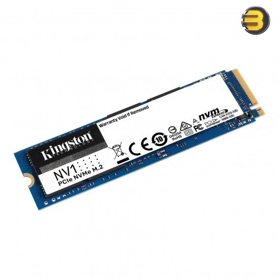 Kingston NV1 250GB M.2 2280 NVMe PCIe Internal SSD Up to 2100 MB/s SNVS/1000G