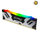 Kingston FURY Renegade RGB DDR5 48GB (1×48GB) 6000MT/s CL32 Desktop Memory Module – KF560C32RSA-48