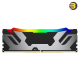 Kingston FURY Renegade RGB Black 64GB (2x32GB) DDR5-6400 CL32 288-Pin DIMM Kit — Dual Rank 2Rx8, RGB Lighting with Infrared Sync, Intel XMP 3.0, 1.4V, Silver/Black Heatspreaders, High Performance Gaming Memory