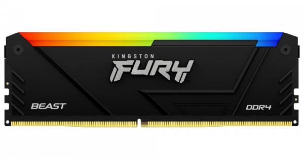 メモリー Kingston Fury Beast DDR4 3200 16GBx2 RAM Kingston Fury Beast Black 16GB Kit (2x8GB) 3200Mhz DDR4 CL16 UDIMM