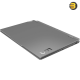Lenovo LOQ 15IRX9 gaming laptop in Luna Grey with 15.6-inch FHD 144Hz IPS display, Core i7-13650HX, RTX 4050 105W TGP and Arabic backlit keyboard
