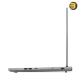 Lenovo Legion 83DG00CWAD 16 inch WQXGA 165Hz gaming laptop in Luna Grey with Intel Core i7-14650HX, NVIDIA RTX 4050 140W, 16GB DDR5 and 1TB SSD