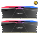 Lexar ARES Gen2 RGB DDR5 32GB 6000MHz CL28 Kit Lexar ARES Gen2 RGB DDR5 32GB 2x16GB 6000MHz CL28 desktop memory kit with matte RGB lighting, 1.88mm aluminum heat spreader