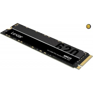 Lexar NM620 M.2 2280 NVMe SSD 256GB up to 3300MB/s read, 1300MB/s write