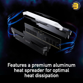 Lexar 32GB (2x16GB) ARES RGB DDR5 RAM 6400MT/s CL32 Desktop Memory