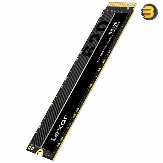 Lexar NM620 M.2 2280 PCIe Gen3 x 4 NVMe SSD Internal Solid State Drive 256GB (3500MB/s Read / 1300MB/s Write)