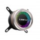 LIAN LI GALAHAD AIO 360 RGB BLACK, Triple 120mm Addressable RGB Fans AIO CPU Liquid Cooler