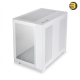 Lian Li O11 Dynamic Mini Snow White — Modular I/O (3/5/7 Slots), E-ATX Ready, up to 9-Fan Cooling, Water-Cooling Optimized