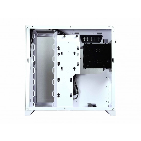 LIAN LI PC-O11 Dynamic White Tempered Glass on the Front and Left Sides, Chassis Body SECC ATX Mid Tower Gaming Computer Case - PC-O11DW