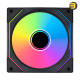 Lian Li UNI FAN SL-INFINITY 120mm RGB Triple Pack Black with Controller — Fluid Dynamic Bearing, 0-2100 RPM, 61.3 CFM Airflow, 2.66 mmH2O Air Pressure, Daisy-Chain Design, L-Connect 3 Software, 2-Year Warranty