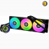 Lian Li Galahad II Trinity 360 Black AIO Liquid CPU Cooler — 360mm Aluminum Radiator (397.5x119.2x27mm), 3200 RPM Pump, 3x 120mm ARGB PWM Fans (2450 RPM, 89.1 CFM, 3.26 mmH2O), Fluid Dynamic Bearing, Intel & AMD Socket Compatible