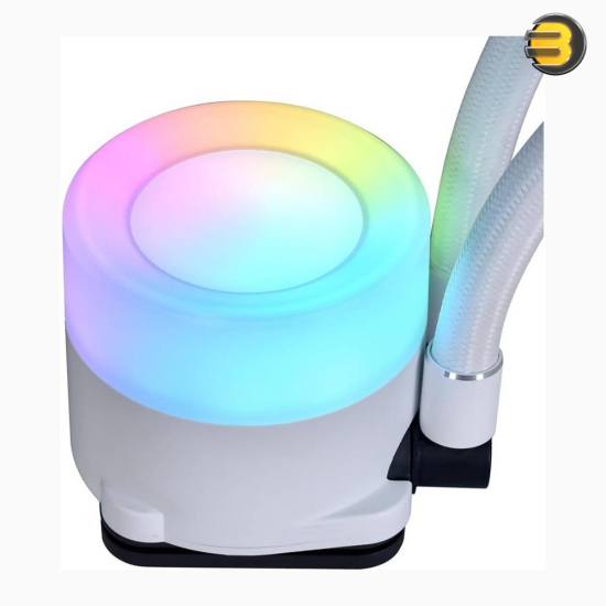 Lian Li Galahad II Trinity 240 White AIO Liquid CPU Cooler — 240mm Aluminum Radiator, 3200 RPM Pump, 2x 120mm ARGB PWM Fans (300-2450 RPM), 3.26 mmH2O Static Pressure, 79.9 CFM, Fluid Dynamic Bearing, Intel LGA 1700/1200/115x & AMD AM5/AM4 Lian Li Galahad II Trinity 240 White AIO Liquid CPU Cooler — 240mm Aluminum Radiator, 3200 RPM Pump, 2x 120mm ARGB PWM Fans (300-2450 RPM), 3.26 mmH2O Static Pressure, 79.9 CFM, Fluid Dynamic Bearing, Intel LGA 1700/1200/115x & AMD AM5/AM4