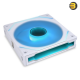 Lian Li UNI FAN SL-INFINITY 120mm RGB Triple Pack White with Controller — Fluid Dynamic Bearing, 0-2100 RPM, 61.3 CFM Airflow, 2.66 mmH2O Air Pressure, Daisy-Chain Design, L-Connect 3 Software, 2-Year Warranty Lian Li UNI FAN SL-INFINITY 120mm RGB Triple Pack White with Controller — Fluid Dynamic Bearing, 0-2100 RPM, 61.3 CFM Airflow, 2.66 mmH2O Air Pressure, Daisy-Chain Design, L-Connect 3 Software, 2-Year Warranty