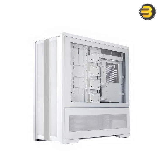 Lian Li V3000 PLUS White GGF Edition Full Tower Case — Aluminum & Tempered Glass, 3 Modes (Standard/Rotate/Dual-System), Supports EEB/E-ATX/ITX, Up to 3x 480mm Radiators + 1x 360mm, 16 Fans, 16 Storage Drives, Cable Management Lian Li V3000 PLUS White GGF Edition Full Tower Case — Aluminum & Tempered Glass, 3 Modes (Standard/Rotate/Dual-System), Supports EEB/E-ATX/ITX, Up to 3x 480mm Radiators + 1x 360mm, 16 Fans, 16 Storage Drives, Cable Management