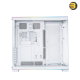 Lian Li O11 Dynamic EVO RGB Mid Tower Case White — Dual L-Shaped ARGB Light Strips, Tempered Glass Front & Side Panels with Removable Pillar, Adjustable Motherboard I/O, Supports Up to 420mm Radiators, 140mm Fans, Vertical GPU Mounting Option Lian Li O11 Dynamic EVO RGB Mid Tower Case White — Dual L-Shaped ARGB Light Strips, Tempered Glass Front & Side Panels with Removable Pillar, Adjustable Motherboard I/O, Supports Up to 420mm Radiators, 140mm Fans, Vertical GPU Mounting Option