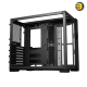 Lian Li O11 Dynamic Mini Black — Modular I/O (3/5/7 Slots), E-ATX Ready, up to 9-Fan Cooling, Water-Cooling Optimized Lian Li O11 Dynamic Mini Black — Modular I/O (3/5/7 Slots), E-ATX Ready, up to 9-Fan Cooling, Water-Cooling Optimized