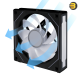 Lian Li UNI FAN SL-INF120 Reverse Blade Black 120mm ARGB PWM Fan — 200–2100 RPM, 63.6 CFM, 2.02 mmH2O, 32 dB(A), Fluid Dynamic Bearing, No Controller, PBT/PC/Aluminum, 120x122x25mm, 2-Year Warranty
