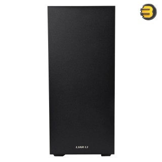 LIAN LI LANCOOL 205 Black Mid-Tower Chassis ATX Tempered Glass Side Panel, Magnetic Dust Filter,Water-Cooling Ready, Side Ventilation and 2x120mm Fan Pre-Installed