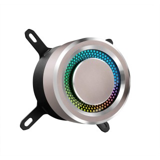 LIAN LI GALAHAD AIO240 RGB BLACK, Dual 120mm Addressable RGB Fans AIO CPU Liquid Cooler