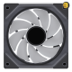 Lian Li UNI FAN SL-INF120 Reverse Blade Black 120mm ARGB PWM Fan — 200–2100 RPM, 63.6 CFM, 2.02 mmH2O, 32 dB(A), Fluid Dynamic Bearing, No Controller, PBT/PC/Aluminum, 120x122x25mm, 2-Year Warranty