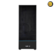 Lian-Li SUP01 Small Tower ATX Case Black — Stand Up Platform Design, Front GPU Mount, Pre Installed 3 X 120mm PWM & PCIe 4.0 Riser Cables, 3 Side Mesh Panels, Dual ARGB Strip Lights