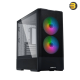 Lian Li Lancool 207 Mid Tower Case Black — 2x 140mm & 2x 120mm Pre-Installed Fan, Up to 360mm Radiator & 8x Fan Support, Steel & 4mm Tempered Glass Support Lian Li Lancool 207 Mid Tower Case Black — 2x 140mm & 2x 120mm Pre-Installed Fan, Up to 360mm Radiator & 8x Fan Support, Steel & 4mm Tempered Glass Support