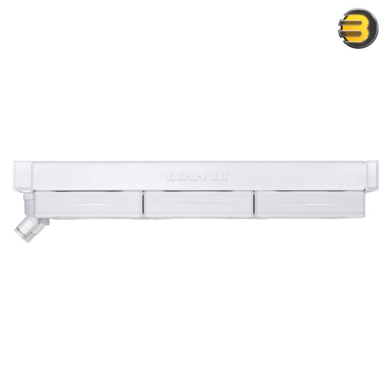 Lian Li Galahad II Trinity 360 White AIO Liquid CPU Cooler — 360mm Aluminum Radiator (397.5x119.2x27mm), 3200 RPM Pump, 3x 120mm ARGB PWM Fans (2450 RPM, 89.1 CFM, 3.26 mmH2O), Fluid Dynamic Bearing, Intel & AMD Socket Compatible Lian Li Galahad II Trinity 360 White AIO Liquid CPU Cooler — 360mm Aluminum Radiator (397.5x119.2x27mm), 3200 RPM Pump, 3x 120mm ARGB PWM Fans (2450 RPM, 89.1 CFM, 3.26 mmH2O), Fluid Dynamic Bearing, Intel & AMD Socket Compatible