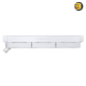 Lian Li Galahad II Trinity 360 White AIO Liquid CPU Cooler — 360mm Aluminum Radiator (397.5x119.2x27mm), 3200 RPM Pump, 3x 120mm ARGB PWM Fans (2450 RPM, 89.1 CFM, 3.26 mmH2O), Fluid Dynamic Bearing, Intel & AMD Socket Compatible Lian Li Galahad II Trinity 360 White AIO Liquid CPU Cooler — 360mm Aluminum Radiator (397.5x119.2x27mm), 3200 RPM Pump, 3x 120mm ARGB PWM Fans (2450 RPM, 89.1 CFM, 3.26 mmH2O), Fluid Dynamic Bearing, Intel & AMD Socket Compatible