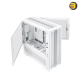 Lian Li V3000 PLUS White GGF Edition Full Tower Case — Aluminum & Tempered Glass, 3 Modes (Standard/Rotate/Dual-System), Supports EEB/E-ATX/ITX, Up to 3x 480mm Radiators + 1x 360mm, 16 Fans, 16 Storage Drives, Cable Management Lian Li V3000 PLUS White GGF Edition Full Tower Case — Aluminum & Tempered Glass, 3 Modes (Standard/Rotate/Dual-System), Supports EEB/E-ATX/ITX, Up to 3x 480mm Radiators + 1x 360mm, 16 Fans, 16 Storage Drives, Cable Management