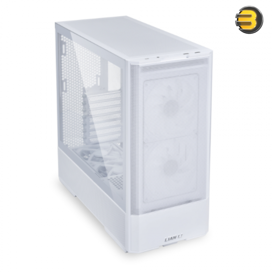 Lian Li Lancool 207 Mid Tower Case White — 2x 140mm & 2x 120mm Pre-Installed Fan, Up to 360mm Radiator & 8x Fan Support, Steel & 4mm Tempered Glass Support Lian Li Lancool 207 Mid Tower Case White — 2x 140mm & 2x 120mm Pre-Installed Fan, Up to 360mm Radiator & 8x Fan Support, Steel & 4mm Tempered Glass Support