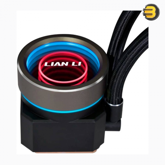 Lian Li Galahad II Trinity Performance 360mm AIO Liquid CPU Cooler — Black, 4200 RPM Pump, Double-Wave Radiator Fins, 3x 120mm LCP Daisy-Chainable Fans (200-3000 RPM), 109.6 CFM Max Airflow, Fluid Dynamic Bearing, Intel LGA 1700/1200/115x & AMD AM5/AM Lian Li Galahad II Trinity Performance 360mm AIO Liquid CPU Cooler — Black, 4200 RPM Pump, Double-Wave Radiator Fins, 3x 120mm LCP Daisy-Chainable Fans (200-3000 RPM), 109.6 CFM Max Airflow, Fluid Dynamic Bearing, Intel LGA 1700/1200/115x & AMD AM5/AM