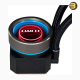 Lian Li Galahad II Trinity Performance 360mm AIO Liquid CPU Cooler — Black, 4200 RPM Pump, Double-Wave Radiator Fins, 3x 120mm LCP Daisy-Chainable Fans (200-3000 RPM), 109.6 CFM Max Airflow, Fluid Dynamic Bearing, Intel LGA 1700/1200/115x & AMD AM5/AM Lian Li Galahad II Trinity Performance 360mm AIO Liquid CPU Cooler — Black, 4200 RPM Pump, Double-Wave Radiator Fins, 3x 120mm LCP Daisy-Chainable Fans (200-3000 RPM), 109.6 CFM Max Airflow, Fluid Dynamic Bearing, Intel LGA 1700/1200/115x & AMD AM5/AM