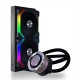 LIAN LI GALAHAD AIO 240 RGB UNI FAN SL120 EDITION BLACK , Dual 120mm Addressable RGB Fans AIO CPU Liquid Cooleق