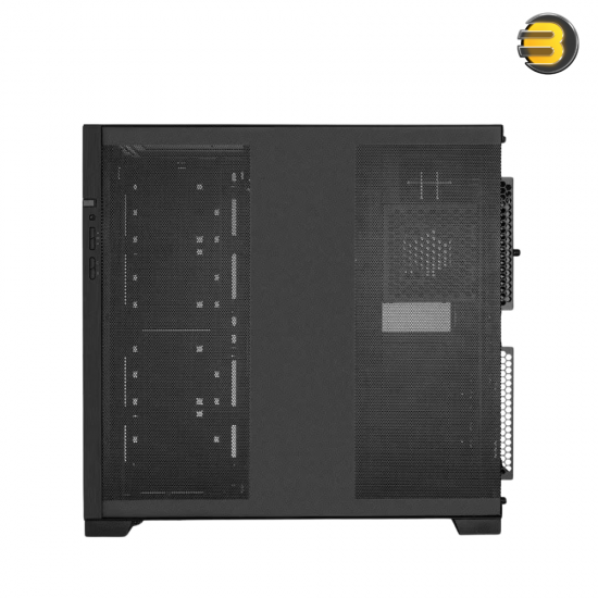 Lian Li O11 Dynamic EVO RGB Mid Tower Case — Dual L-Shaped ARGB Light Strips, Tempered Glass Front & Side Panels with Removable Pillar, Adjustable Motherboard I/O, Supports Up to 420mm Radiators, 140mm Fans, Vertical GPU Mounting Option Lian Li O11 Dynamic EVO RGB Mid Tower Case — Dual L-Shaped ARGB Light Strips, Tempered Glass Front & Side Panels with Removable Pillar, Adjustable Motherboard I/O, Supports Up to 420mm Radiators, 140mm Fans, Vertical GPU Mounting Option