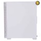 LIAN LI LANCOOL 205 White Mid-Tower Chassis ATX Tempered Glass Side Panel, Magnetic Dust Filter,Water-Cooling Ready, Side Ventilation and 2x120mm Fan Pre-Installed