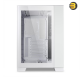 Lian Li O11 Dynamic Mini Snow White — Modular I/O (3/5/7 Slots), E-ATX Ready, up to 9-Fan Cooling, Water-Cooling Optimized