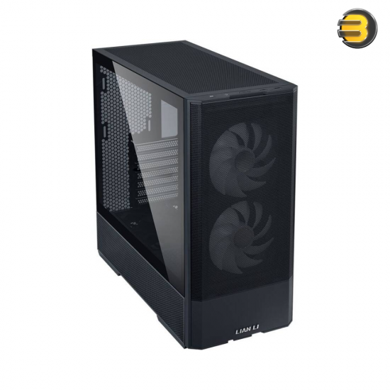 Lian Li Lancool 207 Mid Tower Case Black — 2x 140mm & 2x 120mm Pre-Installed Fan, Up to 360mm Radiator & 8x Fan Support, Steel & 4mm Tempered Glass Support Lian Li Lancool 207 Mid Tower Case Black — 2x 140mm & 2x 120mm Pre-Installed Fan, Up to 360mm Radiator & 8x Fan Support, Steel & 4mm Tempered Glass Support