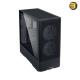 Lian Li Lancool 207 Mid Tower Case Black — 2x 140mm & 2x 120mm Pre-Installed Fan, Up to 360mm Radiator & 8x Fan Support, Steel & 4mm Tempered Glass Support Lian Li Lancool 207 Mid Tower Case Black — 2x 140mm & 2x 120mm Pre-Installed Fan, Up to 360mm Radiator & 8x Fan Support, Steel & 4mm Tempered Glass Support