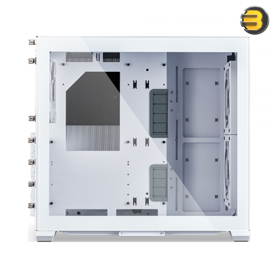Lian Li O11 AIR MINI White — Modular ATX/M-ATX/ITX Support, Maximized Airflow, Multi-Fan/Radiator Configurations Lian Li O11 AIR MINI White — Modular ATX/M-ATX/ITX Support, Maximized Airflow, Multi-Fan/Radiator Configurations