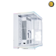 Lian Li O11 Dynamic EVO RGB Mid Tower Case White — Dual L-Shaped ARGB Light Strips, Tempered Glass Front & Side Panels with Removable Pillar, Adjustable Motherboard I/O, Supports Up to 420mm Radiators, 140mm Fans, Vertical GPU Mounting Option Lian Li O11 Dynamic EVO RGB Mid Tower Case White — Dual L-Shaped ARGB Light Strips, Tempered Glass Front & Side Panels with Removable Pillar, Adjustable Motherboard I/O, Supports Up to 420mm Radiators, 140mm Fans, Vertical GPU Mounting Option