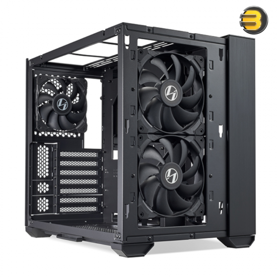 Lian Li O11 AIR MINI Black — Modular ATX/M-ATX/ITX Support, Maximized Airflow, Multi-Fan/Radiator Configurations Lian Li O11 AIR MINI Black — Modular ATX/M-ATX/ITX Support, Maximized Airflow, Multi-Fan/Radiator Configurations
