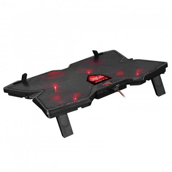 Marvo Scorpion FN-38 Laptop Cooling Stand - Fans 140mm x 4 - Fan speed 1000 RPM - Support Laptop Up to 17 Inch