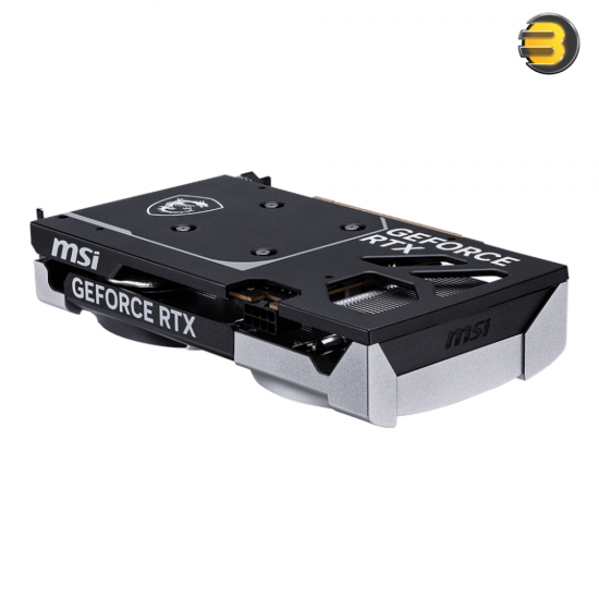 MSI GeForce RTX 5060 8G VENTUS 2X OC 8GB GDDR7 — 3840 CUDA Cores, 2535 MHz Boost Clock (MSI Center), PCIe 5.0, 128-bit Memory Bus, HDMI 2.1b, 3x DisplayPort 2.1b, Dual Axial-tech Fans, Compact 2-slot Design, Overclocked Edition