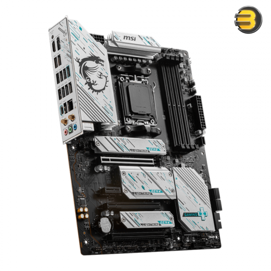 MSI X670E GAMING PLUS WIFI Gaming Motherboard — AMD Ryzen 8000/7000 Series Processors, AM5, DDR5, PCIe 5.0, SATA 6Gb/s, M.2 slots, USB 3.2 Gen 2, Wi-Fi 6E, Bluetooth 5.3, 2.5Gbps LAN, HDMI/DP, ATX