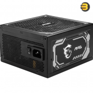 MSI MAG A1000GL PCIE5 1000W Power Supply — 80 PLUS Gold Certified, Fully Modular ATX 3.1 PSU