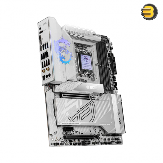 MSI MPG Z890 EDGE TI WIFI ATX motherboard with DDR5 support, Wi-Fi 7, PCIe 5.0 and 5G LAN