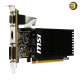 MSI GT 710 2GD3H LP – NVIDIA GeForce GT 710, 2GB DDR3, 64-bit, Low Profile Design, HDMI/DVI-D/VGA Outputs, HDCP Support, 19W Power Consumption, and DirectX 12 Compatibility for Compact and Efficient Computing