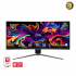 MSI MAG341CQP QD-OLED, 34 Curved OLED Gaming Monitor, 3440 x 1440 (UWQHD), OLED 0.03ms Response time, 175Hz, True Black HDR 400, HDMI, DP Port, USB Type C, Tilt, Height,Black