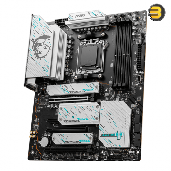 MSI X670E GAMING PLUS WIFI Gaming Motherboard — AMD Ryzen 8000/7000 Series Processors, AM5, DDR5, PCIe 5.0, SATA 6Gb/s, M.2 slots, USB 3.2 Gen 2, Wi-Fi 6E, Bluetooth 5.3, 2.5Gbps LAN, HDMI/DP, ATX